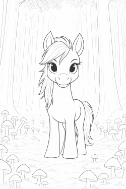 Das geheimnisvolle Pony Schattenhuf