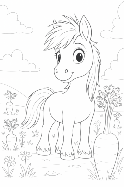 Das vorsichtige Pony Wolkenfell