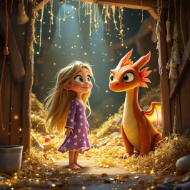 Debby & Nepomuk bewundern den Stall